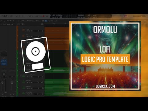 Ormolu - Lofi Logic Pro Template (Sarah the instrumentalist, L.Dre Style)