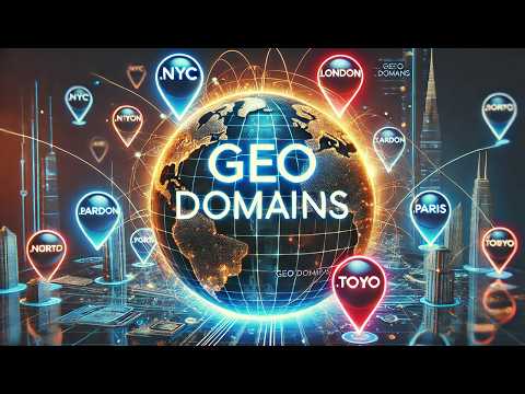 How to - Geo Domain Names buying and selling