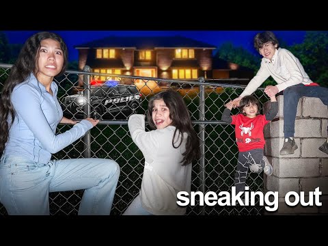 SNEAKING My Siblings OUT At 1am *BAD IDEA* | Familia Diamond