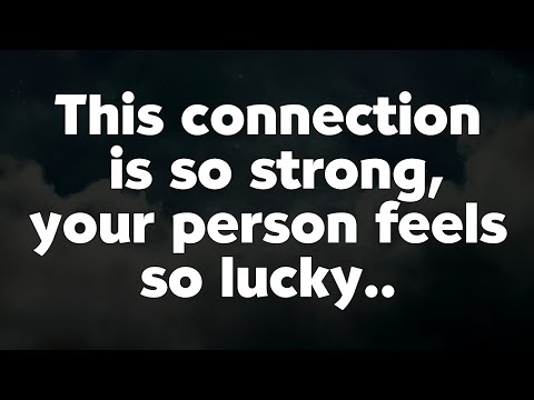 DM To DF Message Today - This Connection Is So Strong, Your Person Feels Si Lucky.. #dmtodf