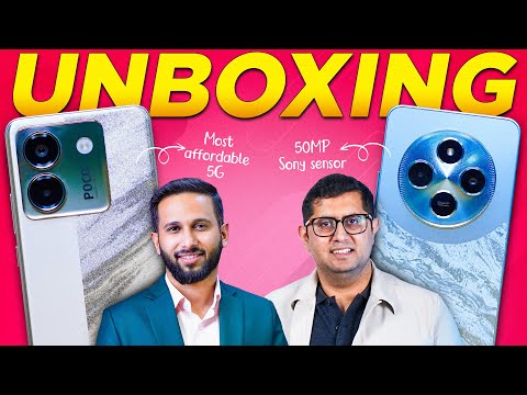 Poco M7 Pro and Poco C75 5G unboxing with Himanshu Tandon | Exclusive 🔥