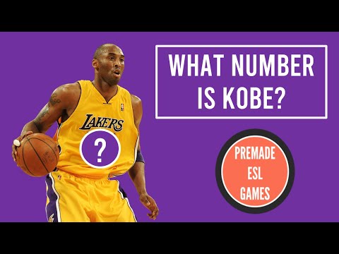 Numbers # 1 - 100 | Learning English Guessing Game | Famous Athletes | Sports