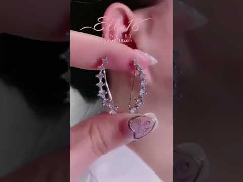 Beautiful Stunning😍 Elegant Earrings  ❤ | Share and like them |#shortsvideo