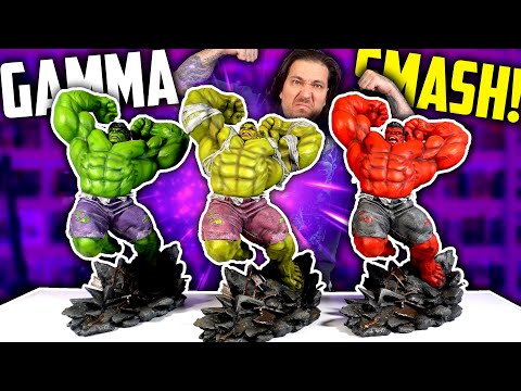 Unboxing the Gamma Smash HULK Premium Format Statue by SIDESHOW