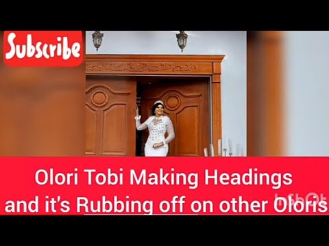 Olori Tobi putting other Oloris on their toes.