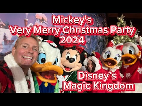 Mickey’s Very Merry Christmas Party!! SANTA, Characters, Cookies, Parade, Fireworks & MORE!!