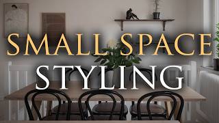 Our TOP 10 SMALL SPACE Styling Tips - Interior Design for Small Homes