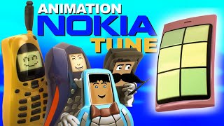 😍The Evolution of Nokia Tune | A Evolução do Nokia Tune | Nokia Tune Animation