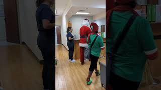 Santa Visits CommuniCare #SantaAtCommuniCare #HealthcareHeroes #Healthcare