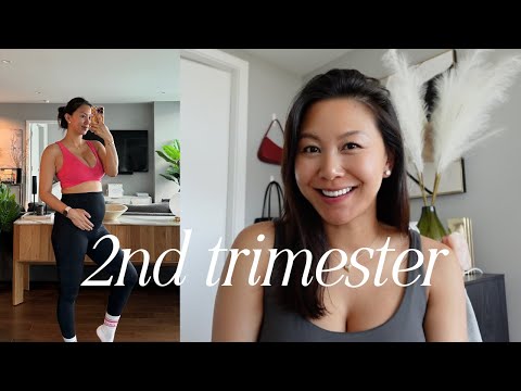 SECOND TRIMESTER RECAP | the good, the bad, & the ugly! body image struggles, babymoon, cravings