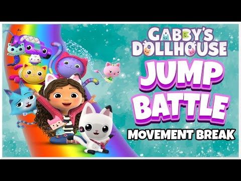 Gabby's Dollhouse Jump Battle and Dance Party! Brain Break