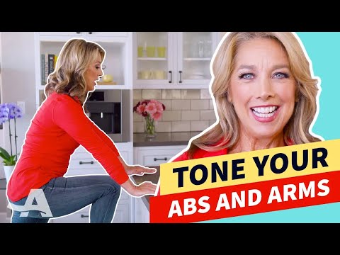 Tone Your Abs and Arms With Denise Austin...While Making Coffee!