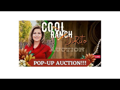 POP UP Auction with DARCY.  Join us for an Auction of Beautiful and Fun items.