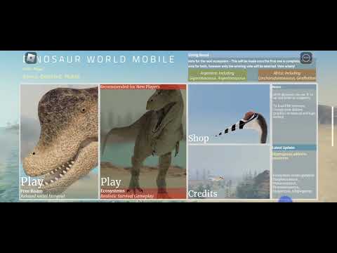 Dinosaur World Mobile - VOTE FOR NEXT ECOSYSTEM