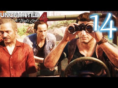 Uncharted 4 Walkthrough Gameplay (CRUSHING) | Part 14 - On the Road Again (Audio Commentary)