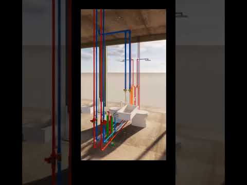 Plumbing Design | Plumbing Engineering #plumbing #plumbingengineering #Shorts #youtubeshorts #PHE