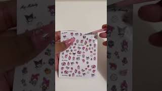 My Melody nail stickers