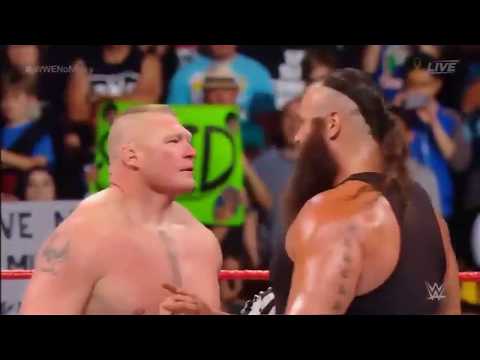 Brock Lesnar VS Braun Strowman For Universal Title at No Mercy 2017