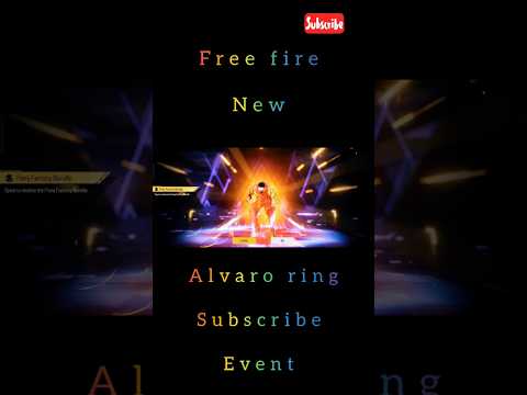 free fire new alvaro ring event/#viral #shorts #shortsfeed #trending #freefirenewevent #freefire