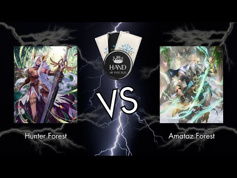 Hunter Forest vs. Amataz Forest - Shadowverse Evolve feature match -