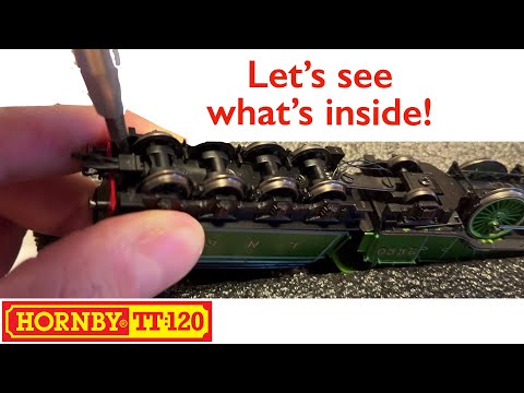 Hornby TT:120 A1 class - Fitting a DCC chip