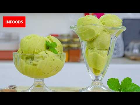 Avocado Ice Cream Recipe | How to Make Ice Cream with Avocado | Infoods