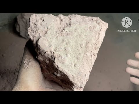 MIDNIGHT CRUMBLE: Pink Concrete Dry Floor Crumbling Sounds | Relaxing ASMR Triggers