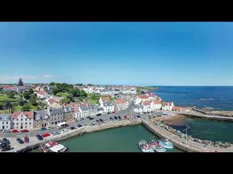 Fife - UK - Pittenweem Harbour - 360° Panorama