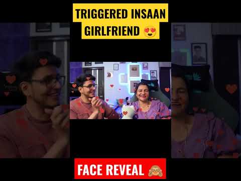 Triggered Insaan Girlfriend Kaju Katli Face Reveal | Kaju Katli Face Reveal #triggeredinsaan #short