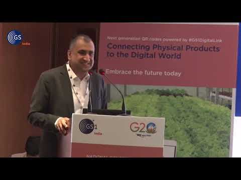 Mr. Nakul Pasricha at National Conference on QR Code Implementation on Agri-Inputs