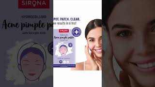 Invisible Facial Stickers #pimplefreeface #acnepatch.#viralshorts #viralreels