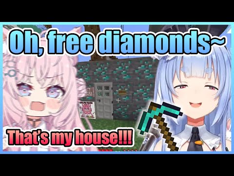 Pekora Saw Koyori’s Diamond Trap House and Decided to Mine the 𝙒𝙝𝙤𝙡𝙚 𝙋𝙡𝙖𝙘𝙚...【Hololive】