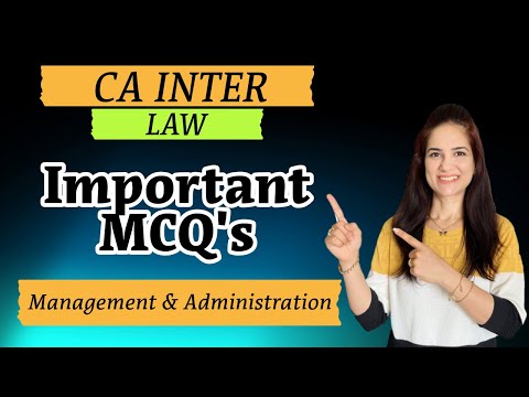 MCQ Discussion | CA Inter Corporate Law | Lecture 5