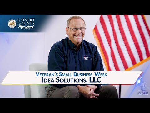 Veteran's Small Business Week - Idea Solutions, LLC - Calvert County, MD