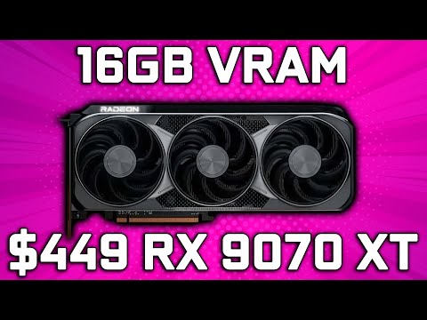 The GPU Gamers Want - 16GB RX 9070 XT