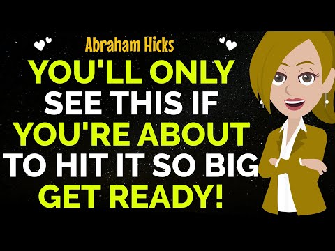 You'll Only See This If You're About To Hit It So Big ! Get Ready !✨✅Abraham Hicks 2025