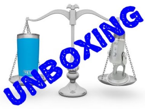 blue yeti unboxing