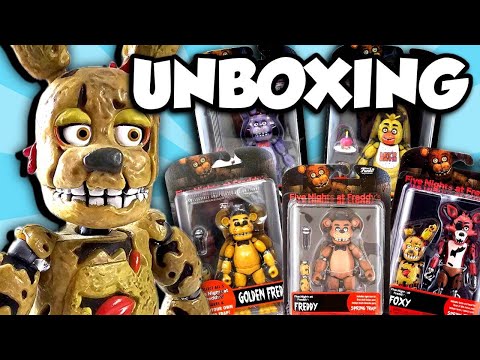 Five Nights At Freddy's 1 Action Figure Unboxing