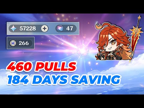 Spent all Primogems that i saved for 184 days for Mavuika & Weapon Banner Wish | Genshin Impact