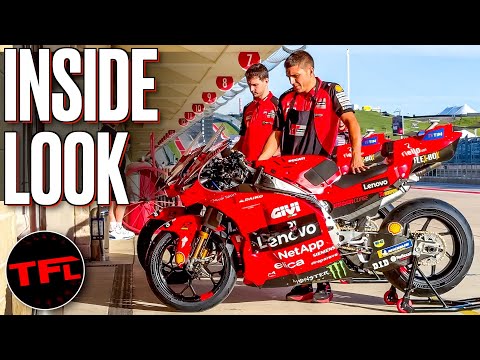 What's It Like To Go To MotoGP? Behind the Scenes & Up Close with the Bikes!