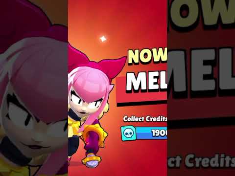 I bought melodie in brawl stars#brawlstars #shortvideo #brawlstar #melody #shorts #short