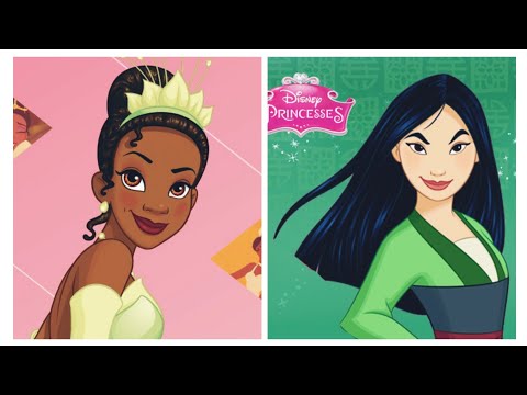 🐸Tiana Vs Mulan 🗡️