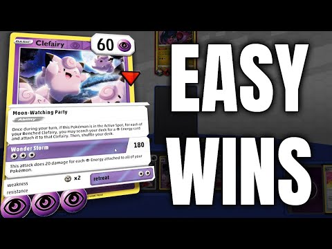 Clefairy and Wyrdeer V makes winning EASY! Lost Origin Deck