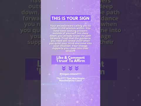 This Is Your Sign ✨