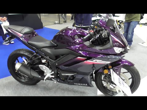 Yamaha YZF-R25 2023 New color Dark blueish purple metallic with Genuine accessories