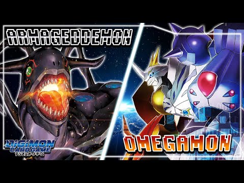 Digimon Card Game : Armageddemon (Black) VS Omnimon X (Red)