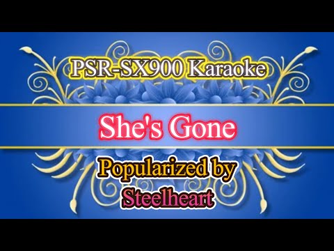 She's Gone - Steelheart Video Karaoke