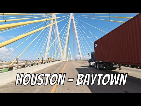 Houston, Texas to Baytown, Texas! Drive with me on a Texas highway!