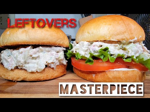 Smoked Turkey Salad Sandwich Recipe | Smoked Turkey Leftovers