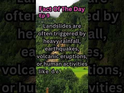 Fact Of The Day| Ep 9| Landslide Causes #shorts #trending #viral #landslide #nature